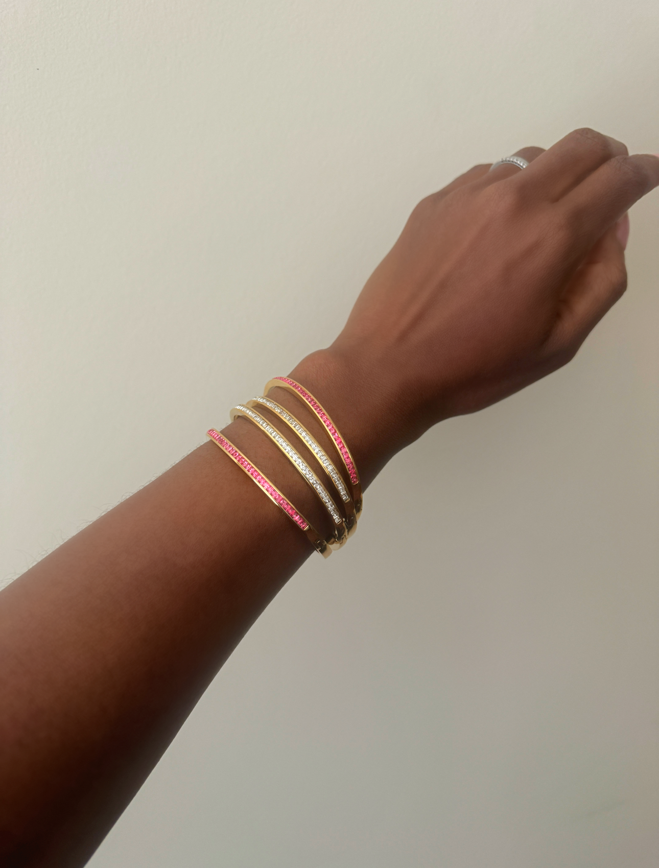 Pink Pave Bracelet