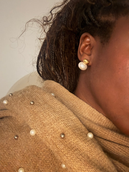 Angel Pearl Earrings